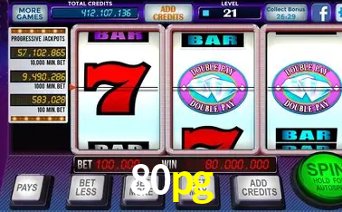 Descubra o Mundo do Cassino Online com 80pg
